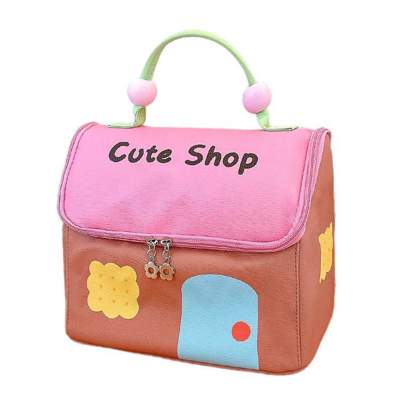 

Милая маленькая косметичка Женская ручная портативная дорожная сумка для хранения Большая сумка Кокетливая косметичка Косметичка Туалетные принадлежности