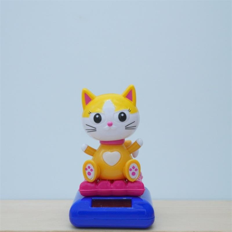 New Hot Sale Creative Solar Finger Yes Sensor Swing High Quality Shaking Head Car Interior Decoration Styling Accessories