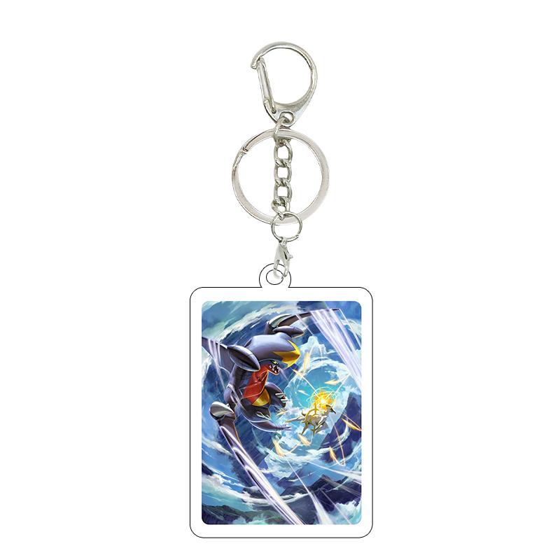 1pc Anime Charizard Mewtwo Gardevoir Cartoon Cool Game Characters Self Made Acrylic Keychain 5cm Pendant Decor Gifts Wholesale