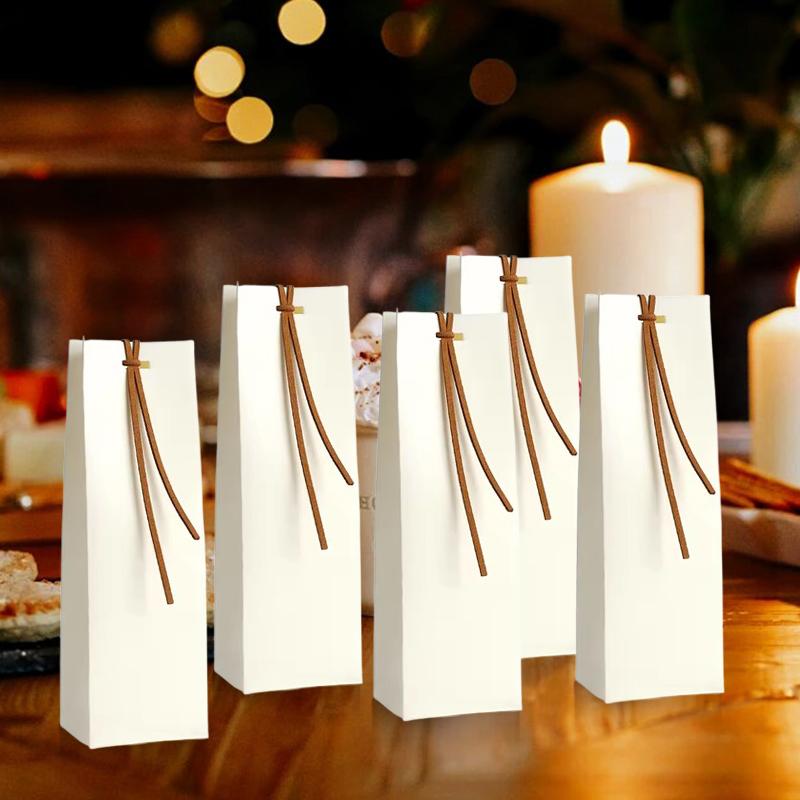 10 ks Dárková taška z kraftového papíru Svatba Sáčky na sušenky a bonbóny Dárkové balení Festivalová krabička na výslužku Párty K dispozici více možností