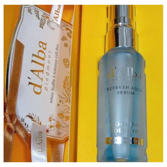 d Alba Refresh Aqua Serum Cooling Solution 52ml New, unused, purchased from official website, genuine product