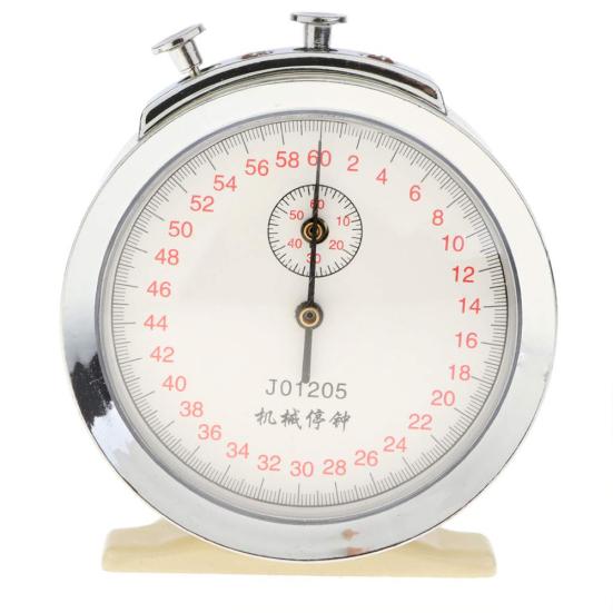 60s 0.1s Mechanical Stopwatch Chronograph Physics Teaching Aid Lab Instrument