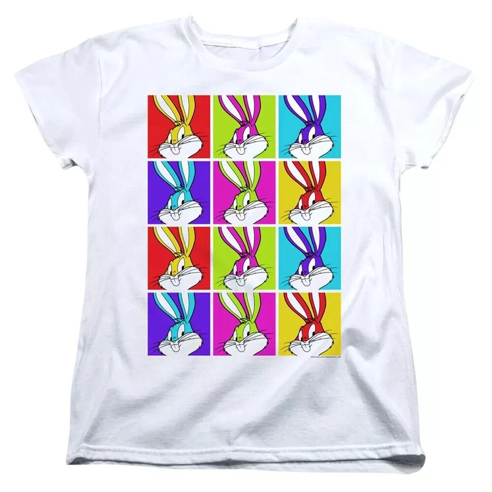 Looney Tunes  Bugs Tiles  Women s T-Shirt S