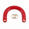 1Pc The New Product Is Suitable for Princess Diana Bag Strap, Arched Bag Strap U-shaped Handle Patent Leather Curved Pu Bag Strap