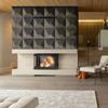 Steel Fireplace KRATKI NBC 800/400 Left Right 10 kW Ø 200 Lift-up
