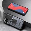 KEYSION Shockproof Case for Huawei nova 14 14 Pro Slide Camera Protection Metal Ring Stand Phone Back Cover for Huawei nova14Pro