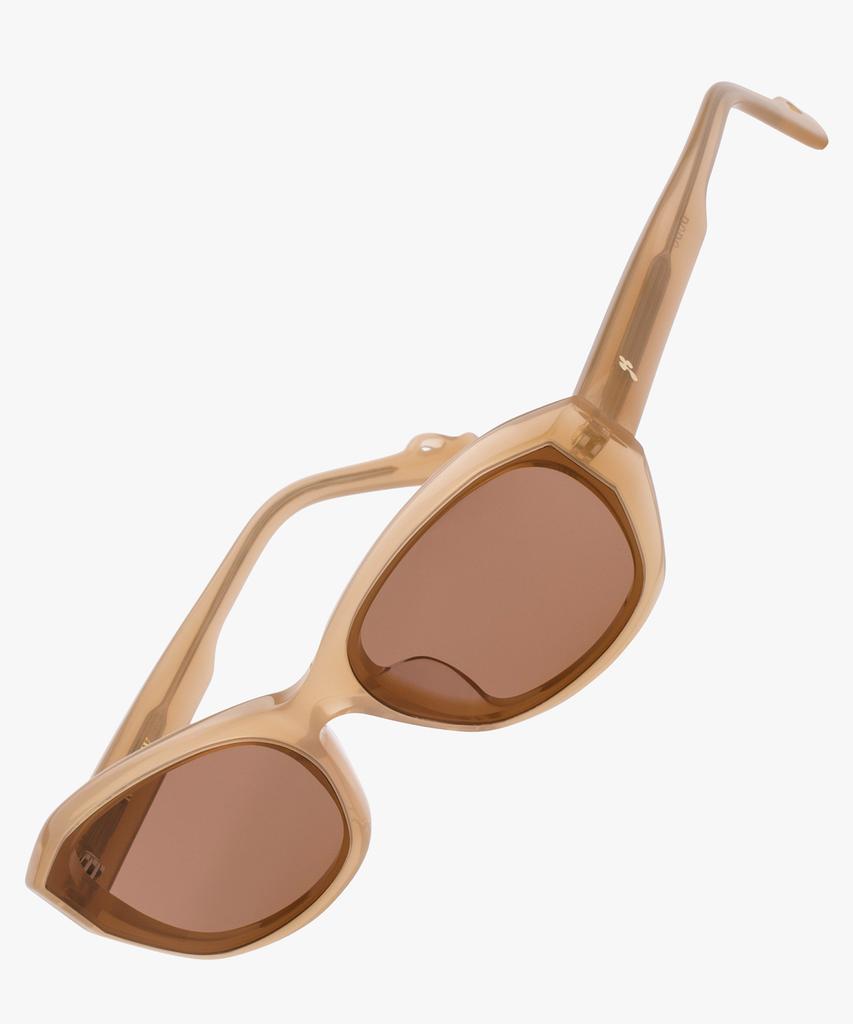 Likkeullou Rc Acetate Dudu Sunglasses Beige