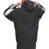 adidas Originals Adicolor Windbreaker Retro Three Stripes Logo Hooded Jacket Men Jacket Black JM7260