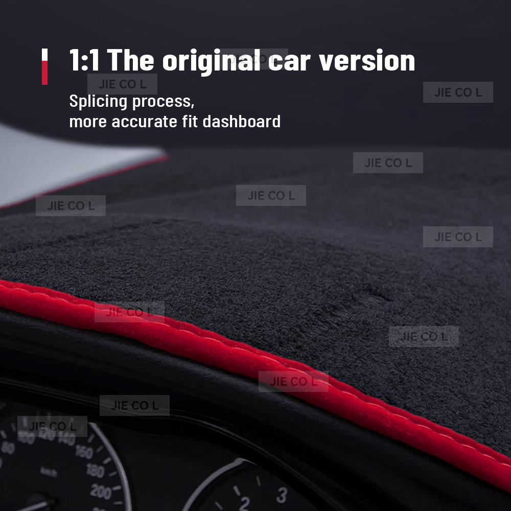 For CHERY TIGGO 4 PRO 2024 2025 RHD Car Dashmat Anti-UV Dashboard Cover Dash Mat Sunshade Carpet Protective Accessories