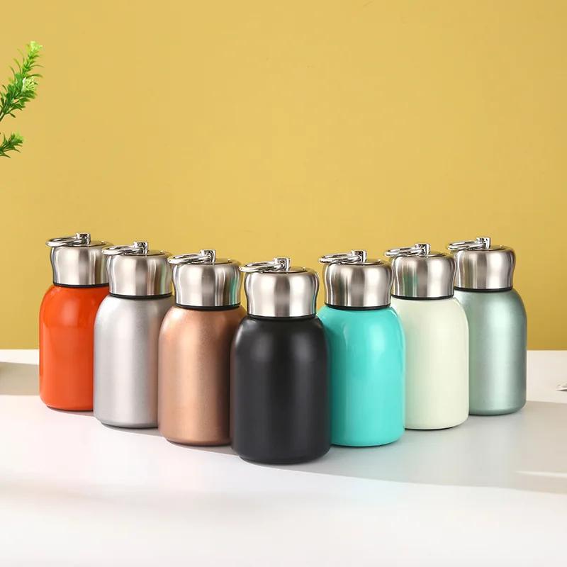 1Pc 300ml Insulated Stainless Steel Travel Mug, Keeps Drinks Hot or Cold for Hours, Perfect for Camping & Travel