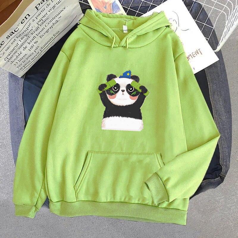 Sweat à capuche drôle le chat pour femmes, mode Kawaii coréen Harajuku, vêtements de dessin animé des années 90, capuche surdimensionnée pour filles
