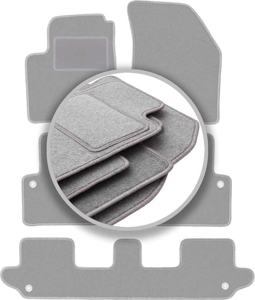 Graue Automatten für: Volvo XC90 I SUV 7-Sitzer (2002-2014)