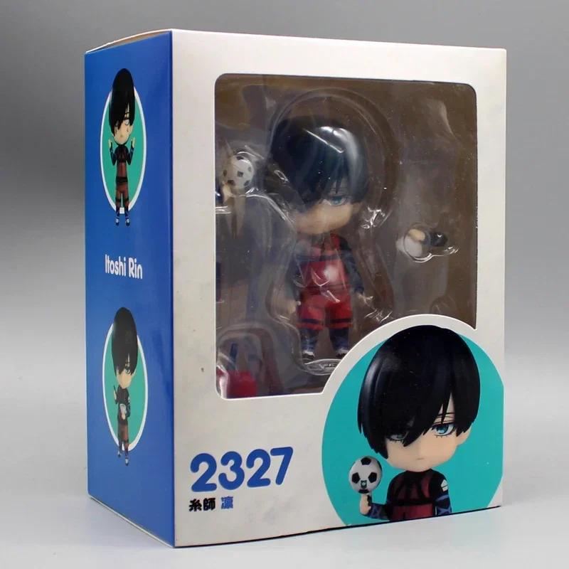 

9cm Anime Aixlan Blue Lock Figure Set Rin Itoshio Nendoroid #1998 Yoichi Isagi Doll Nagi Seishiro Figurine PVC Collection Toys