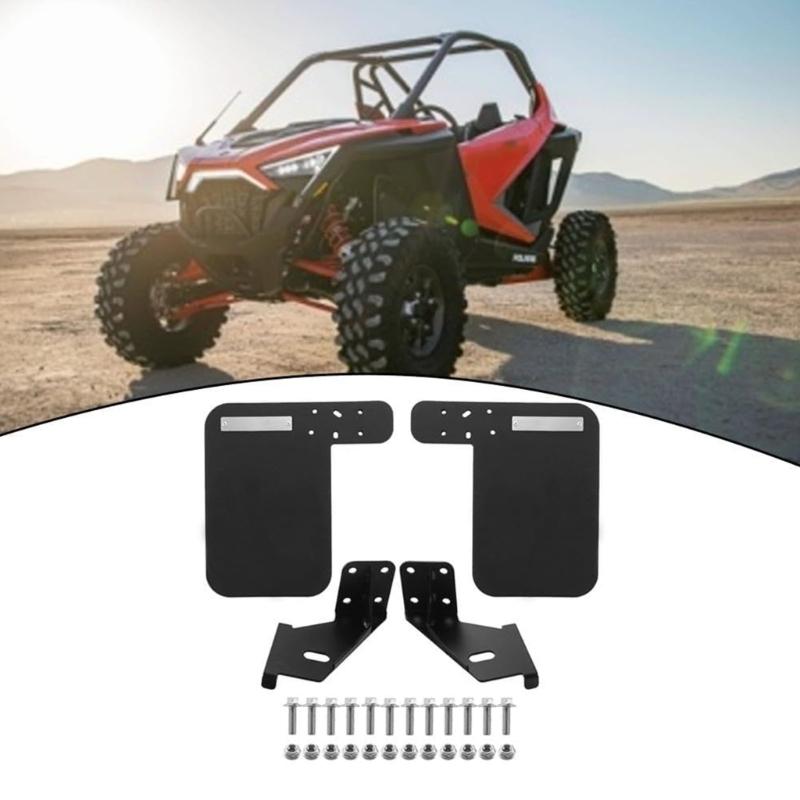 High Performances Rear Arm Protector & Mud Flap Kit Weather Resistant Rear Arm Guard & Mud Flap Suitable for XP 1000