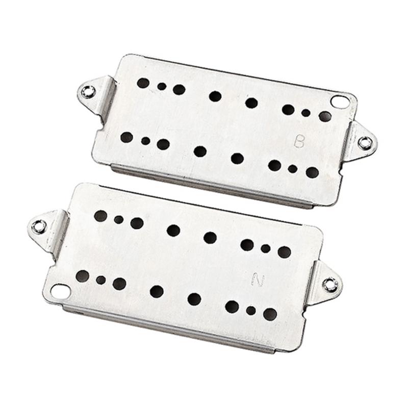 2Pcs Bridge Neck Guitar Baseplate Durable Guitar Neck Bridge Pickup Base Plate
