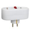 Multiprise - maclean - mce338 f - 2 prises - disjoncteur - type f (schuko)