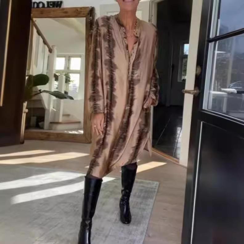 

Spring/Summer 2024 Women s Snake Print Slim-Fit Dress S