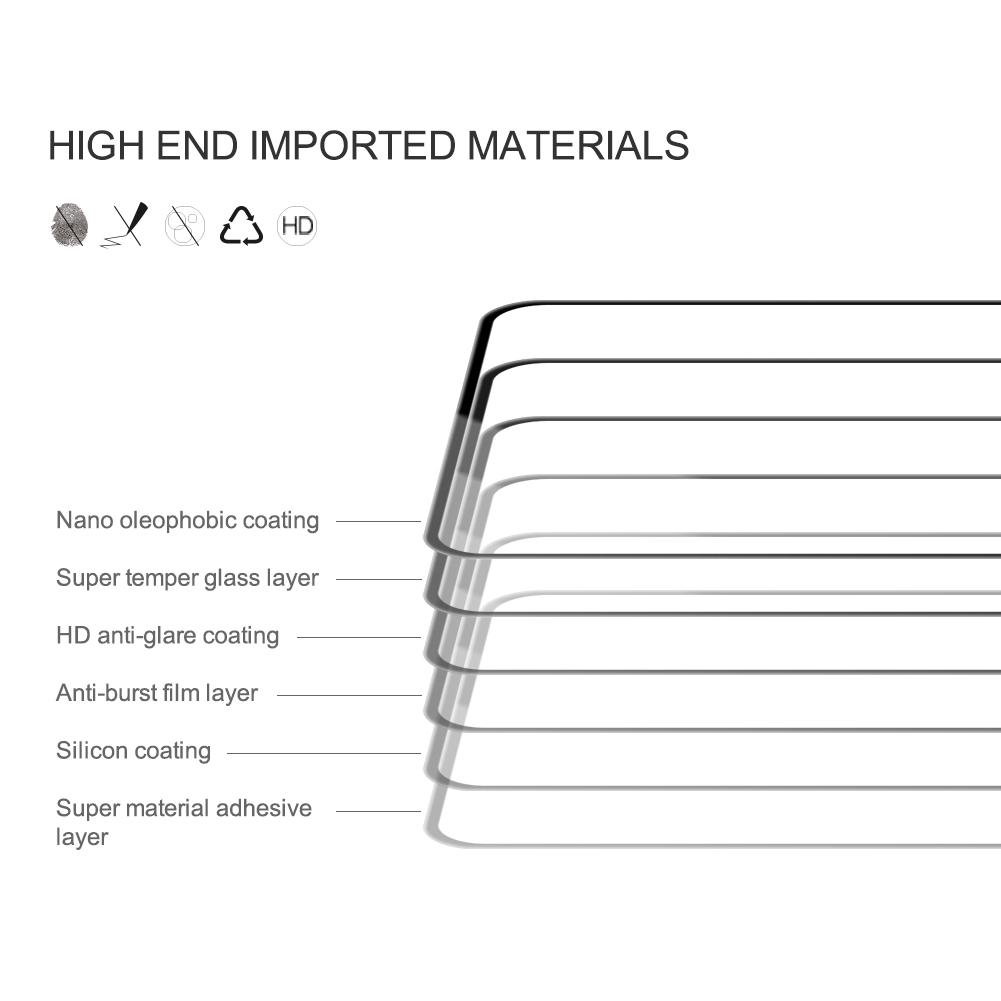 NILLKIN CP+PRO For Xiaomi Redmi Note 13 4G AGC Glass Screen Protector Anti-explosion Full Cover Film