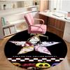 Five Nights at Freddy's Print Round Rug, Washable Floor Carpet, For Entryway Dorm Laundry Room Office Study, Home Decor Birthday Christmas Gift