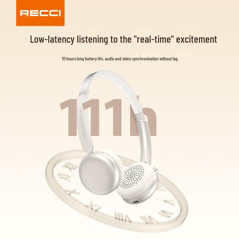 Recci REP-W95 Active Noise Cancelling Wireless Headset