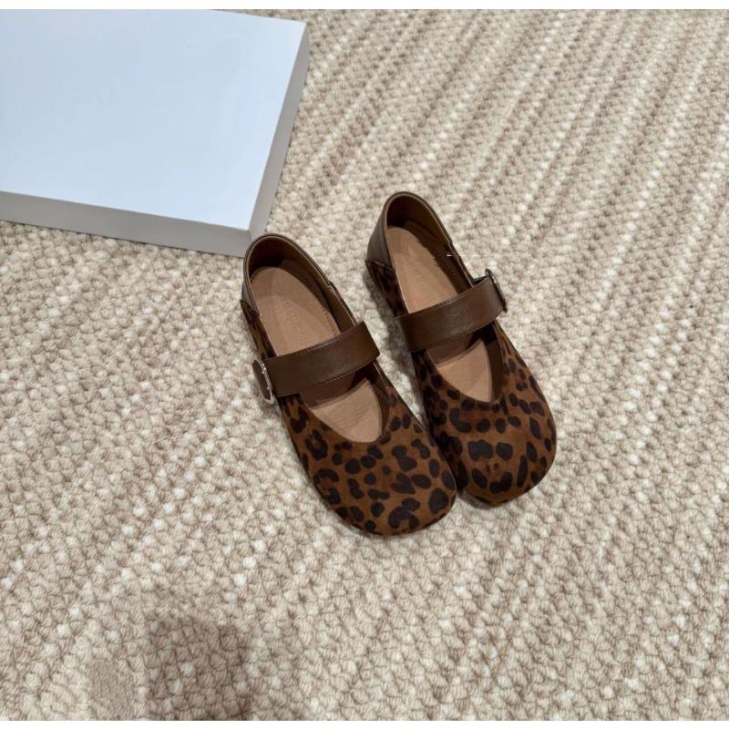 Mary Jane Shoes Women's Autumn New Retro Inner Height Increase Soft Sole Shallow Mouth Single Shoes
