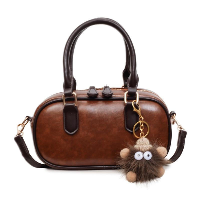 Street Style Pu Crossbody Bag For Women With Zipper Closure And Mobile Pocket