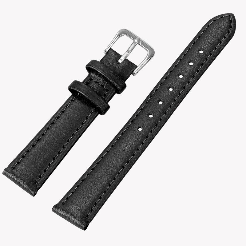 

Cowhide Watch Band PU Leather 8mm 10mm 12mm 14mm 16mm 18mm Thin Soft Watch Strap Belt for Seiko Smartwatches 20mm 22mm Wristband 10mm