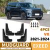 Exeed VX 2021-2024 Auto Reifen Schmutzfänger Zubehör
