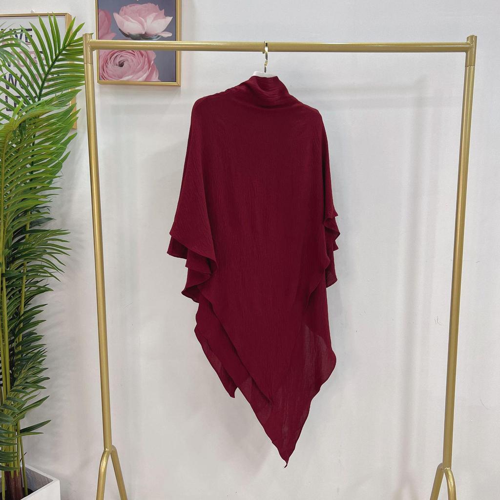 Loriya Solid Color Large Headscarf HJ908 - Middle East, Dubai, Turkey