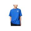 Li Ning Boring Ape Trend Sports Club Beijing Limited Edition Back Logo Printed Round Neck Short Sleeve T-Shirt Unisex T-Shirt Blue AHSSE83-2