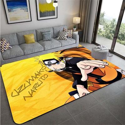 Anime Naruto sklisikre tepper Stor matte tepper for stue Komfortabelt teppe Mykt gulvmatte Tepper for soverom
