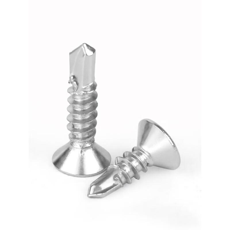 Qiansulun 410SS Cross Recessed Countersunk Self-Drilling Screws
