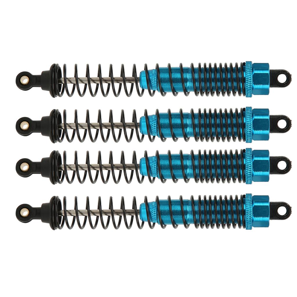 CNC Universal Shock Struts Damper 127mm Fit for TRX4 SXC10 D90 1 10 RC Car (Blue)
