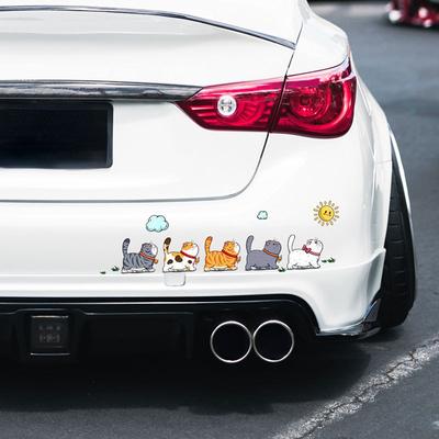 Neue Klettern Katzen Auto Aufkleber Lustige Tier Styling Wasserdicht Aufkleber Dekoration Auto Körper Hause Fenster Kreative Decals Decor