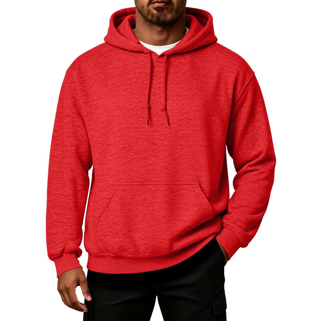 Men's Casual Loose Fit Hoodie for Fall and Winter