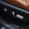 Sliver Chrome Seat Adjustment Button Cover Trim for Toyota Tundra 2014-