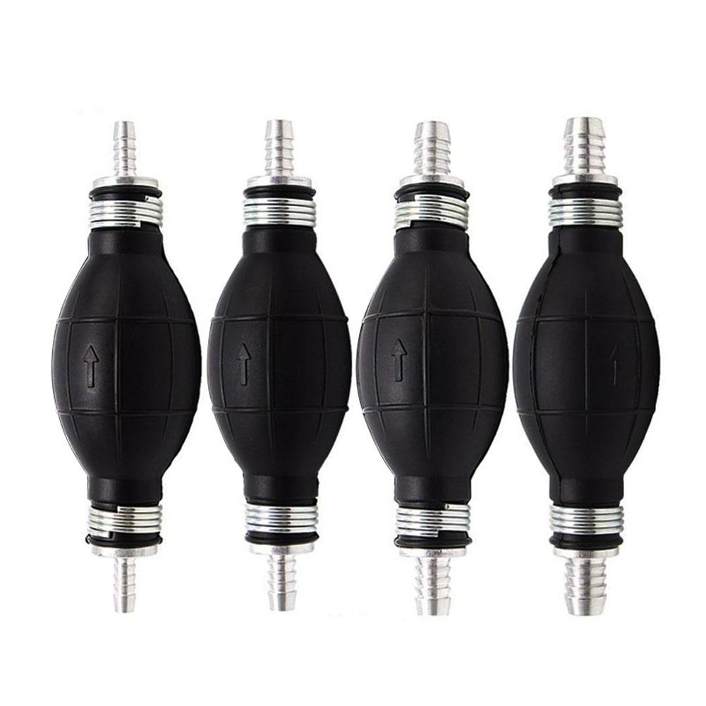 Universal Car Fuel Pump Rubber Handle Manual Fuel Pump Oil Transfer Pump for Car Auto Outboard 6/8/mm for Motor Outboard 10/12mm