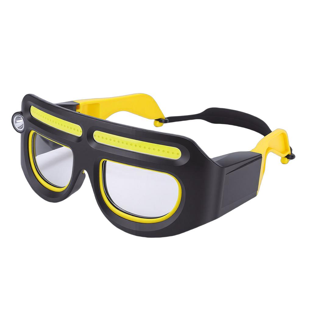 Multifunctional Eyeglass Lamp USB Fast Charging Motion Sensor Headlight Glasses for Outdoor Riding Night Fishing