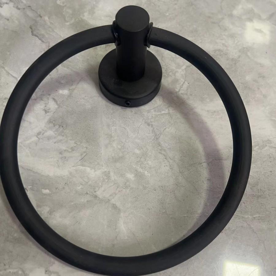 Stainless Steel No-Drill Wall-Mounted Towel and Toilet Paper Holder