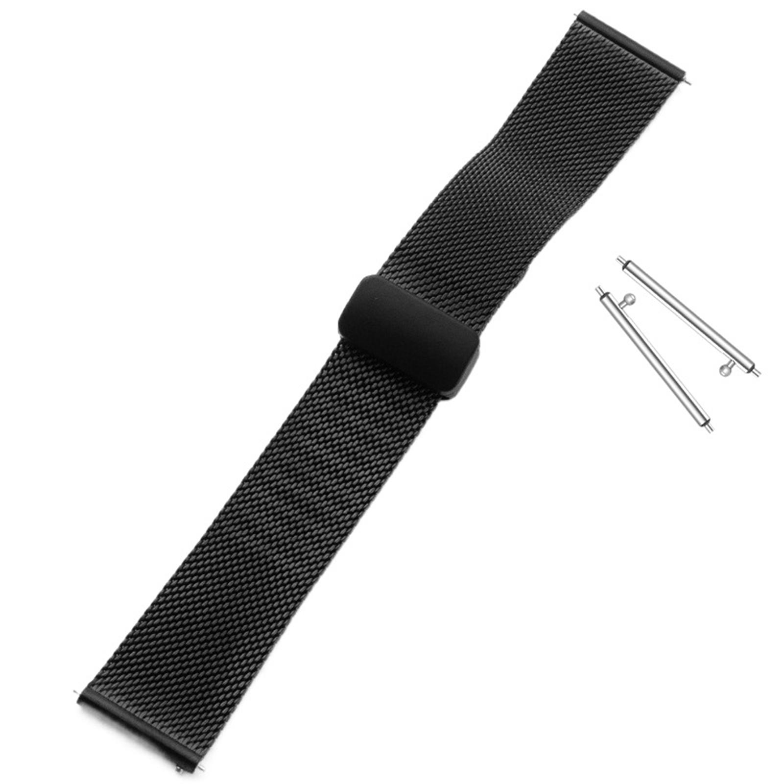 

22/20 мм металлический сетчатый ремень из нержавеющей стали ремешки для часов модные нержавеющие ремешки для часов многоразовые прочные ремешки для большинства часов 20mm