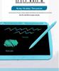 15" Rechargeable LCD Writing Board: High-Brightness Color Drawing Tablet for Smart Office and Children's Early Education.