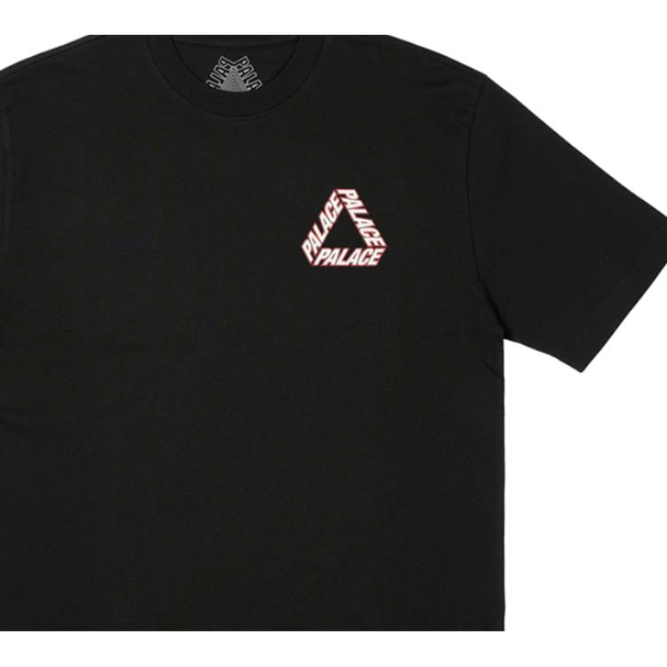 Palace P-3 Obrysové tričko Černé Unisex Top P26TS199