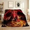 Dragon Flannel Blanket Throw Blanket Soft Warm Sofa Bed Camping Home Decor Unique Christmas Gift Cs92279