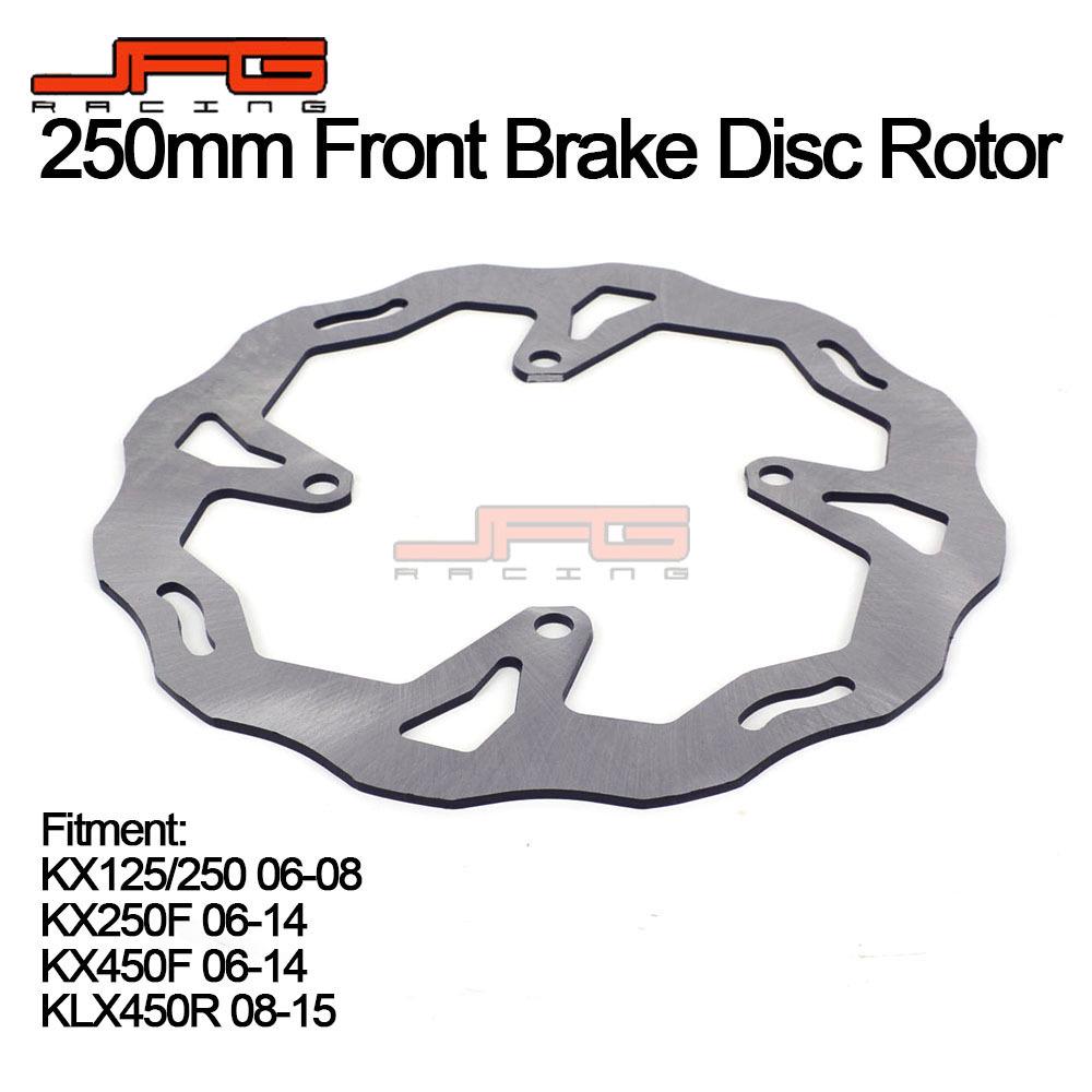

Disc Brake for KX125/KX250/KX250F/KX450 Off-Road Motorcycle Accessories 260*260*15