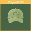 Cotton Casual Baseball Cap With Trendy Embroidery For Sports Beach And Streetwear