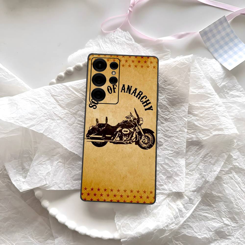 Sons Of Anarchy TV Phone Case For Samsung S 24 Fe 25 Ultra Plus 20 Lite 21 30 22 23 24 22 Ultra 5G Fundas