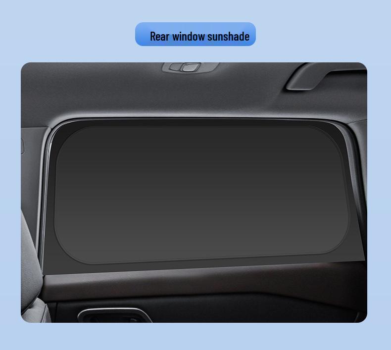 Compatible with 25 Nissan Models: Qashqai Honor Edition Window Sun Shade for Heat Insulation & Privacy During Camping.