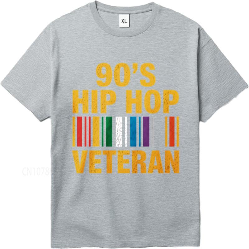 Unisex Summer Teenagers Tshirt 90s Hip Hop Veteran Rainbow Bars Short Sleeve Travel ONeck Tshirt Summer Cotton Men Tshirt