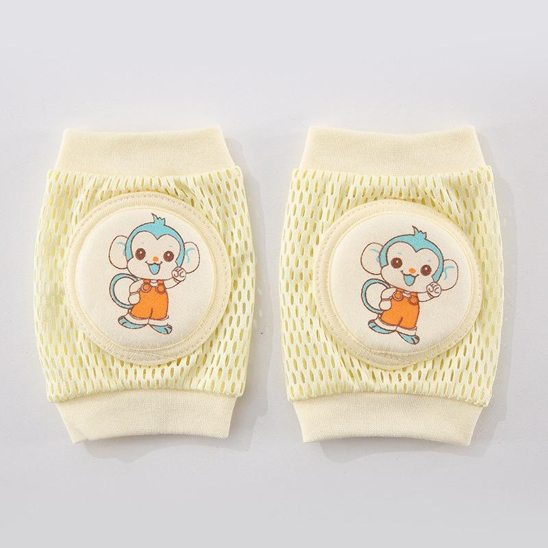Ginocchiere per bambini Ginocchiere per bambini Protezione per ginocchia in rete traspirante per bambini Ginocchiere per camminare a gattonare per neonati Bambini piccoli