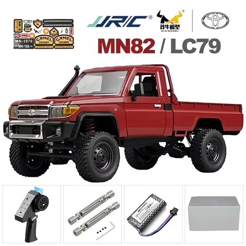 MN82S MN82 Toyota Rc 4x4 Rc CAR 2.4g 1/12 Full Scale Off-road Remote Control RC Crawler CAR Boy's Remote Control Car Toy Gift